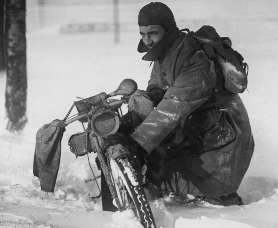 Mensageiro motociclista